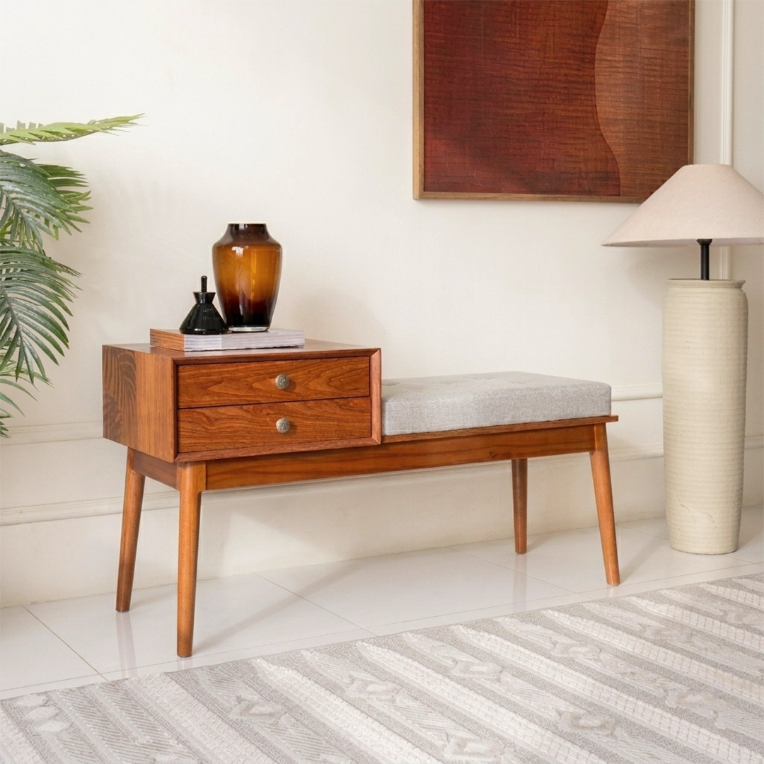Claude Ottoman with Drawers - Image 4