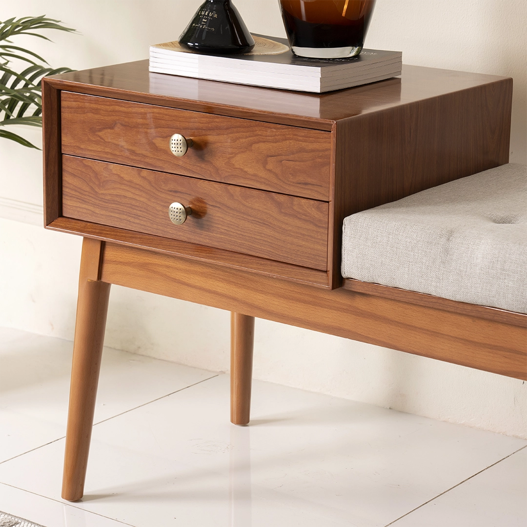 Claude Ottoman with Drawers - Image 5