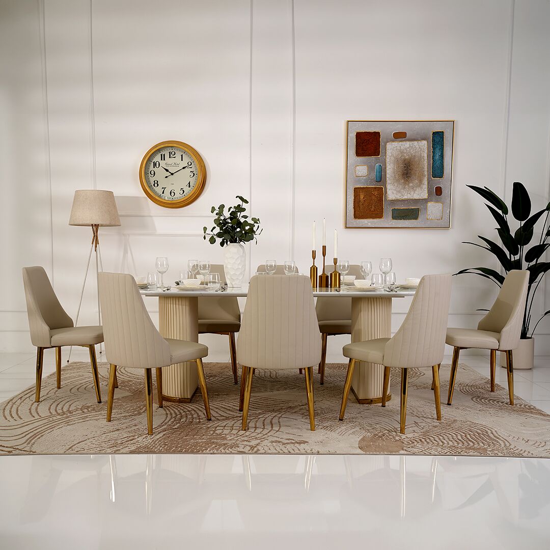 Pearl 8-Seater Dining Set - Image 9