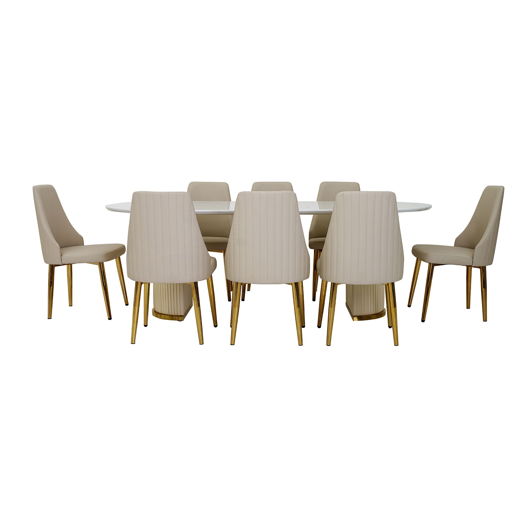 Pearl 8-Seater Dining Set - Image 5
