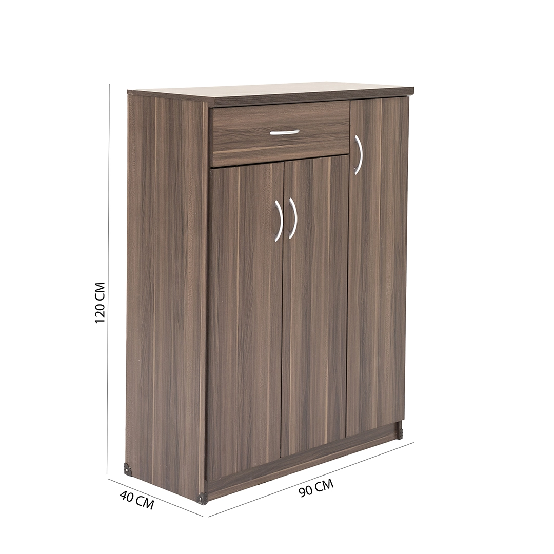 Ravenna Shoe Cabinet-Walnut - Image 2
