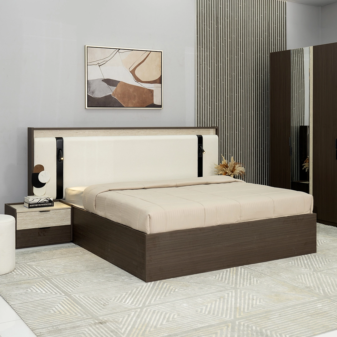 Leena 6-Piece King Bedroom Set-180*200 cm - Image 7
