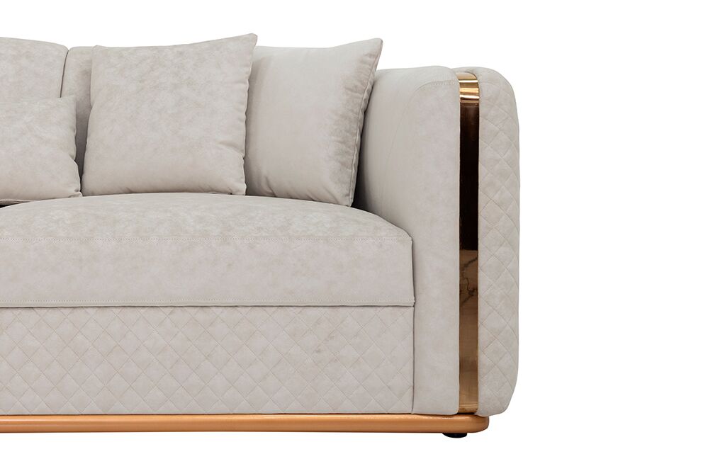 Omar 3 Seater Sofa - Image 5