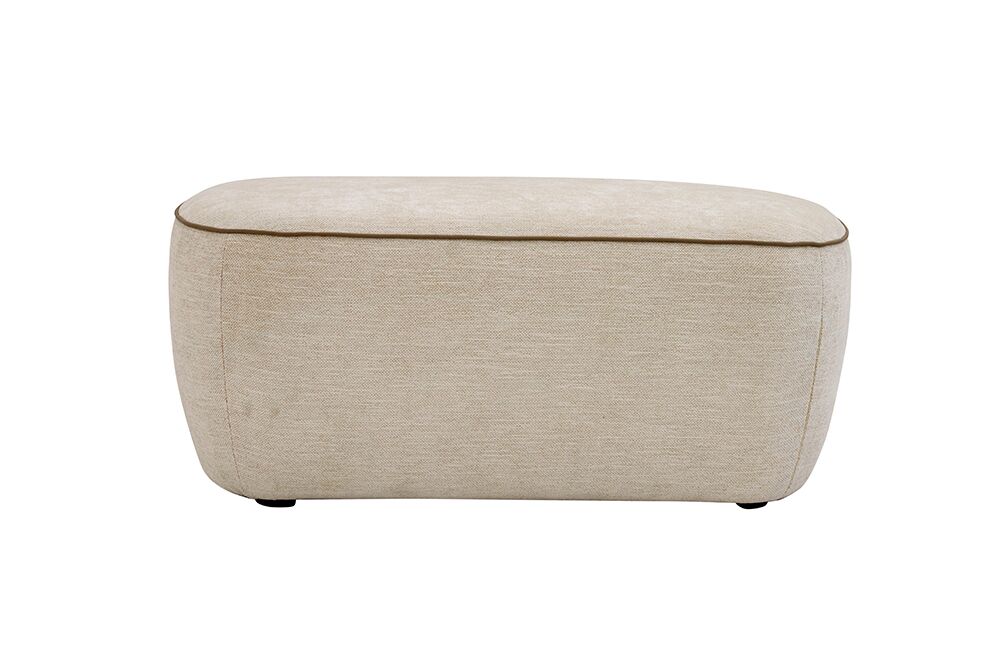 Azzura Corner Sofa With Ottoman - Image 6