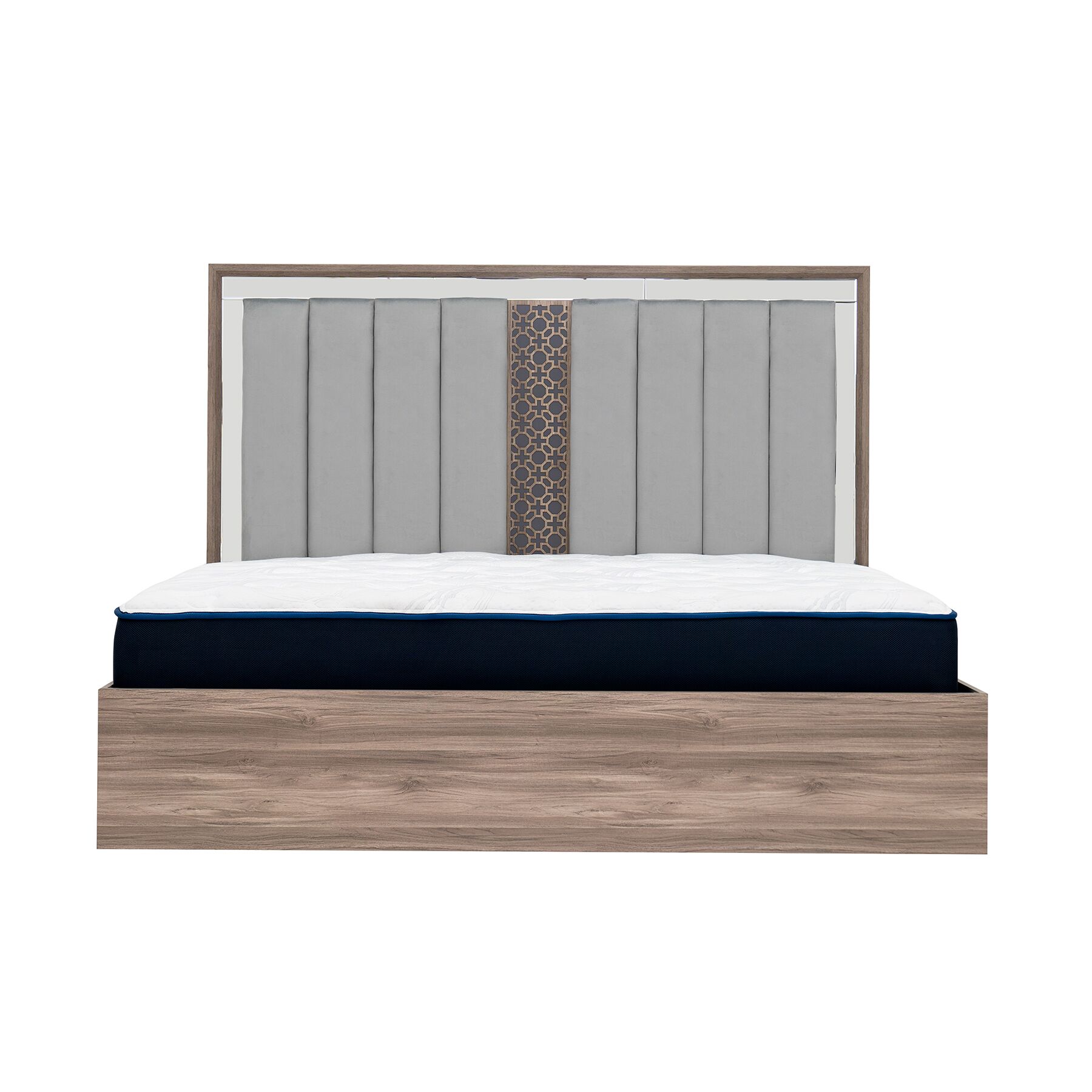 Clara 9-Piece Super King Bedroom Set With Hydraulic Storage-200*200 cm - Image 10