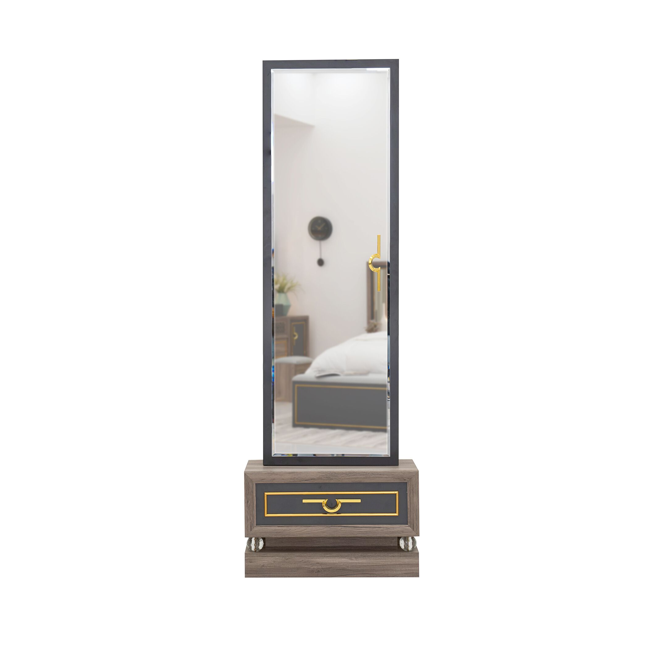 Clara 9-Piece Super King Bedroom Set With Hydraulic Storage-200*200 cm - Image 19