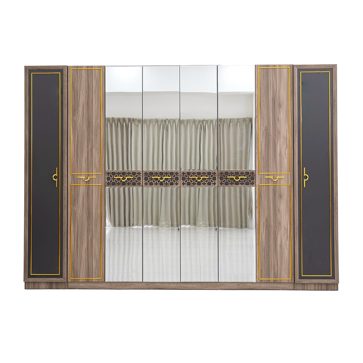 Clara 9-Piece Super King Bedroom Set With Hydraulic Storage-200*200 cm - Image 22