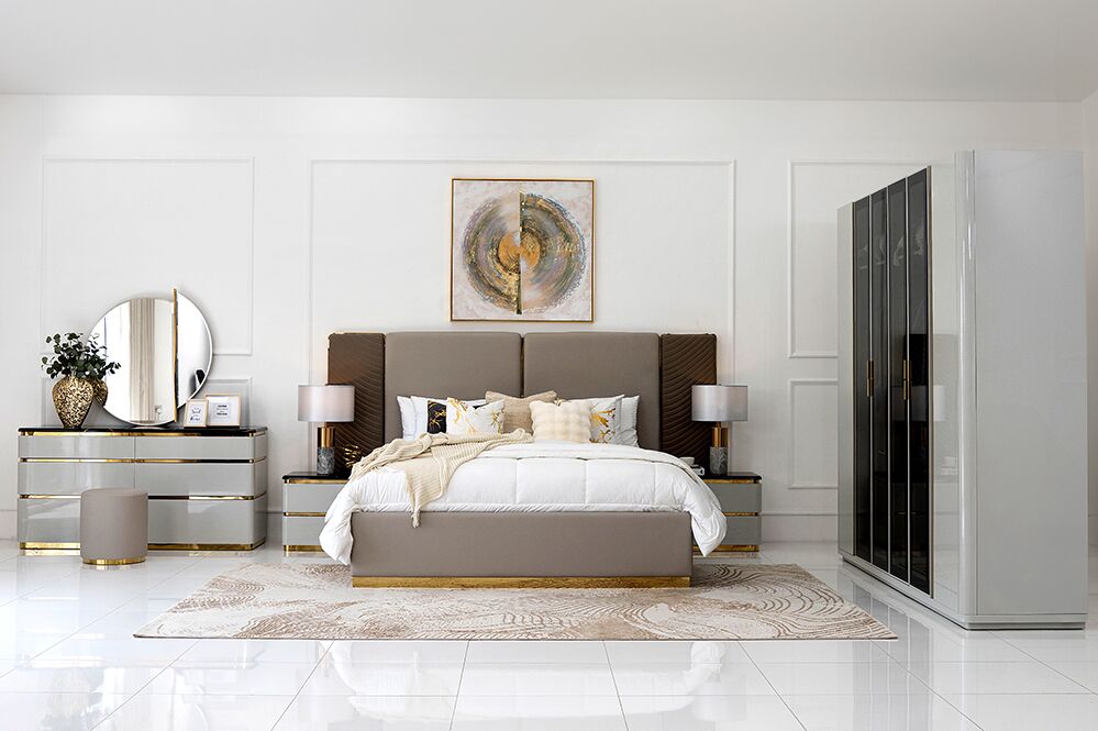 Kitson 6-Piece King Bedroom Set-180*200 cm - Image 31