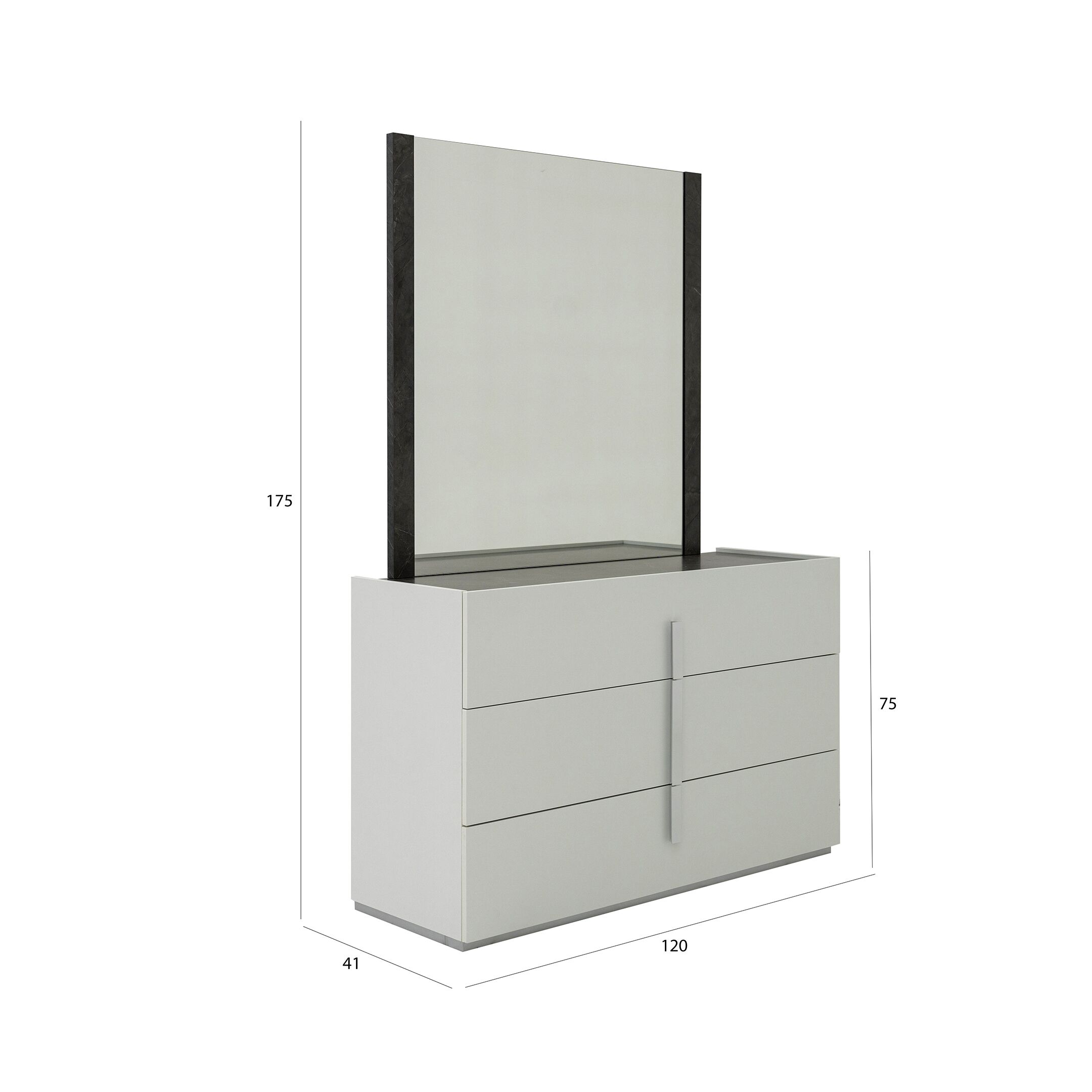 Madison Dresser with Mirror - Image 2