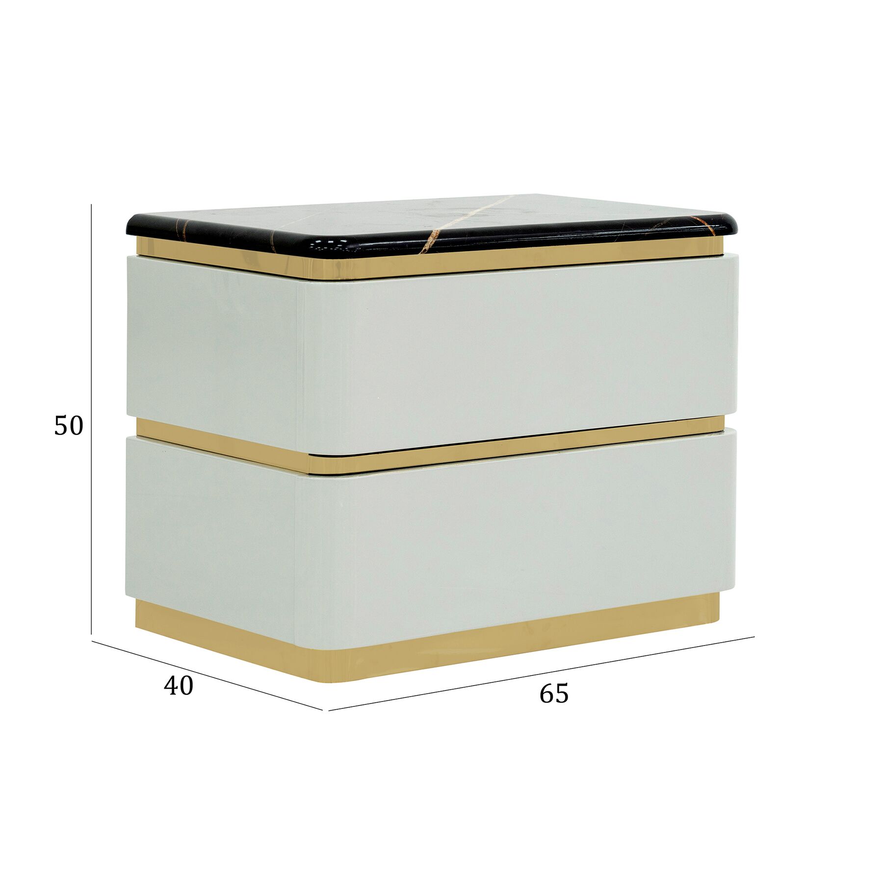 Kitson 6-Piece King Bedroom Set-180*200 cm - Image 3