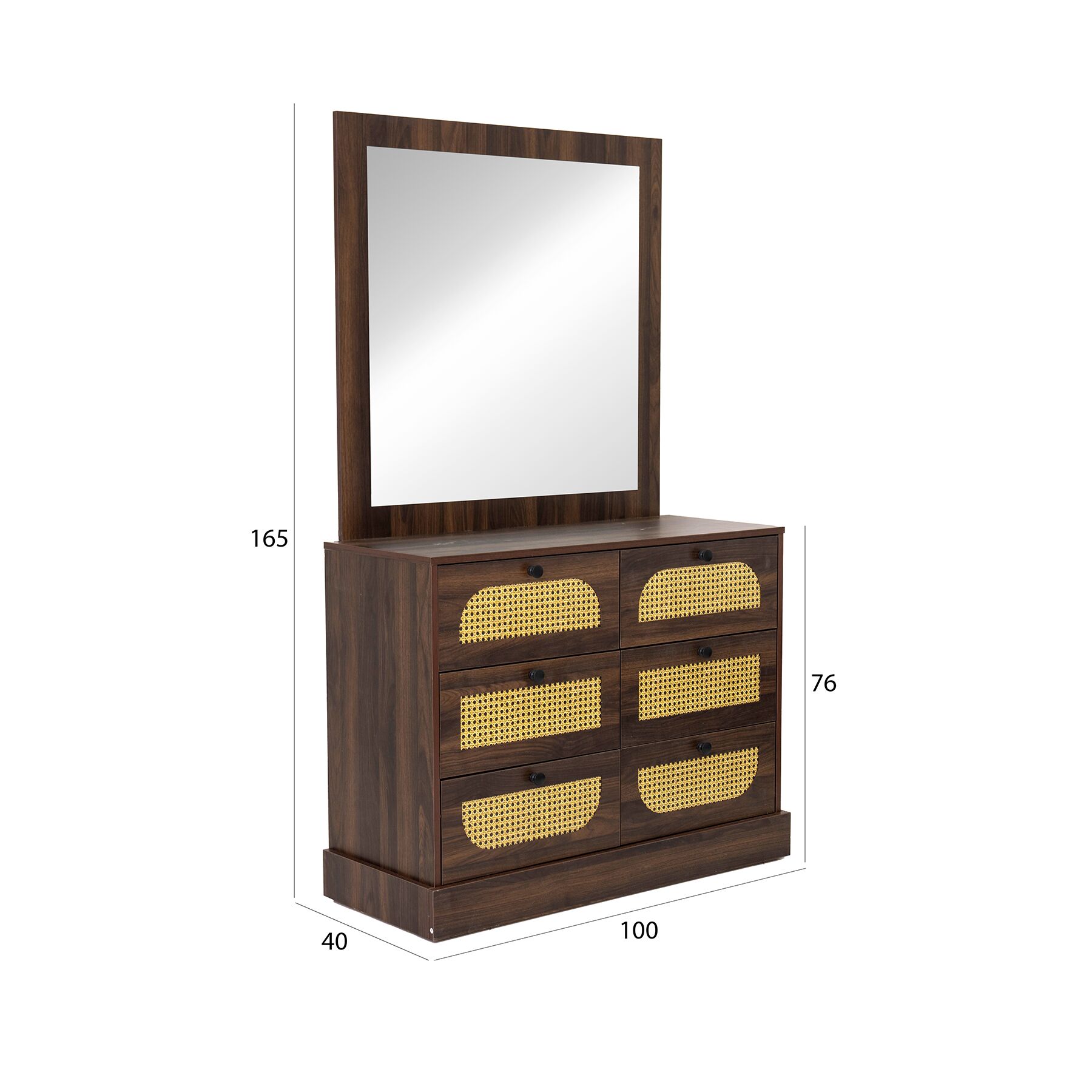 Eden Dresser with Mirror - Image 2