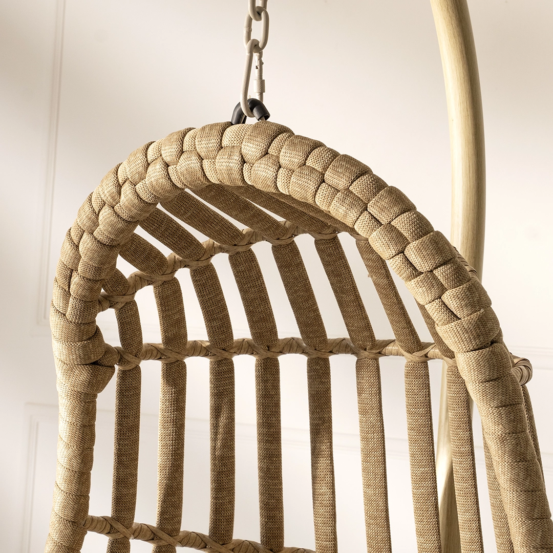 Bernice Swing Chair-Sand - Image 4