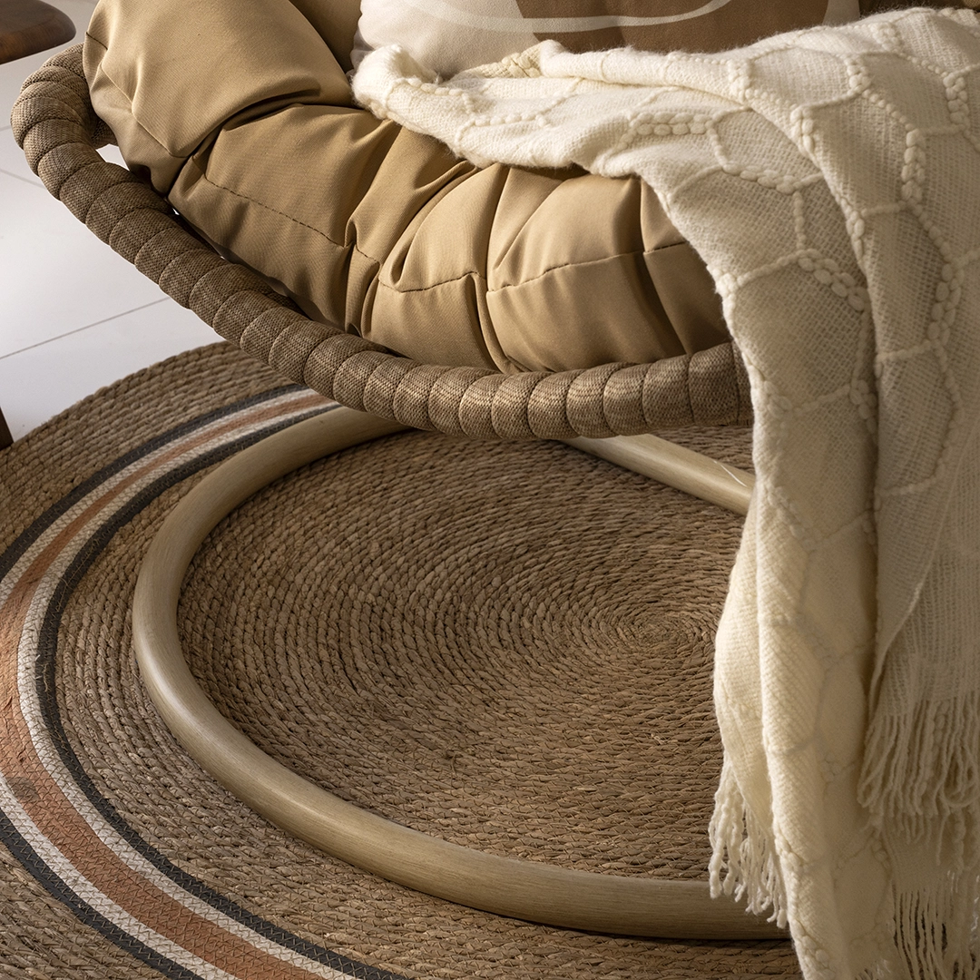 Bernice Swing Chair-Sand - Image 5