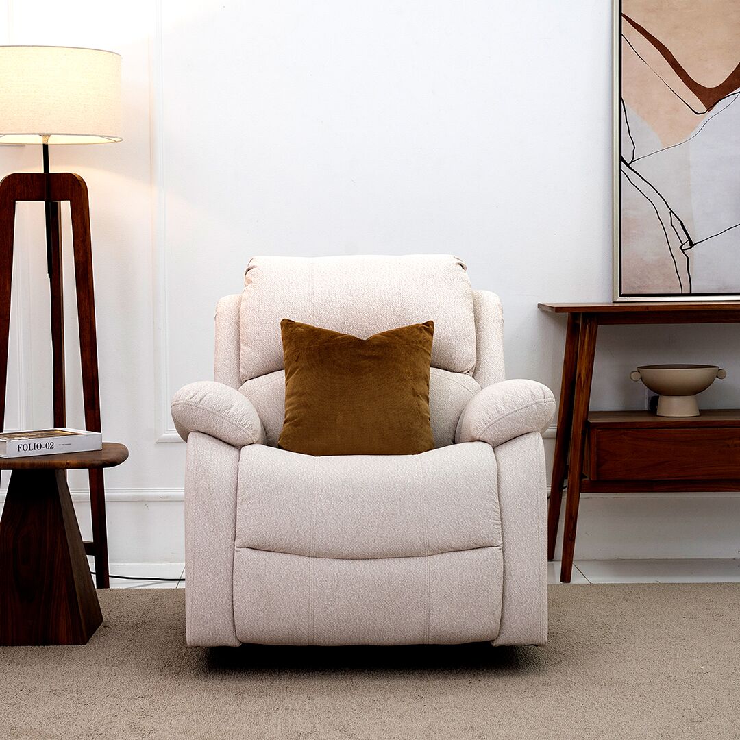 Bruno Recliner-Beige - Image 11
