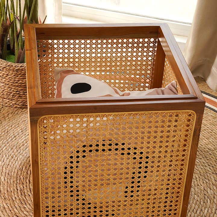 Country Box Square-Rattan Top - Image 4
