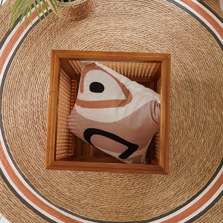 Country Box Square-Rattan Top - Image 6