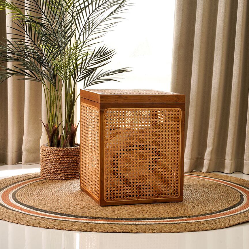 Country Box Square-Rattan Top - Image 7