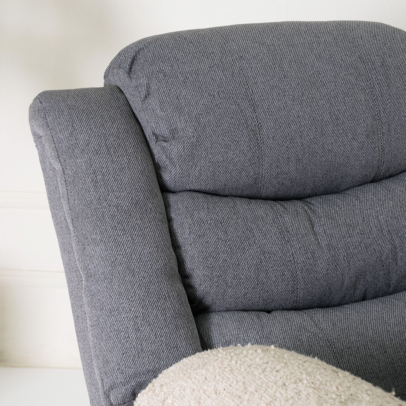 Davis Electric Recliner- Dark Grey - Image 6