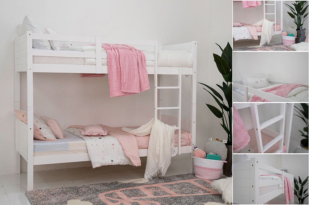 Hase Kids Bunk Bed-White - Image 10