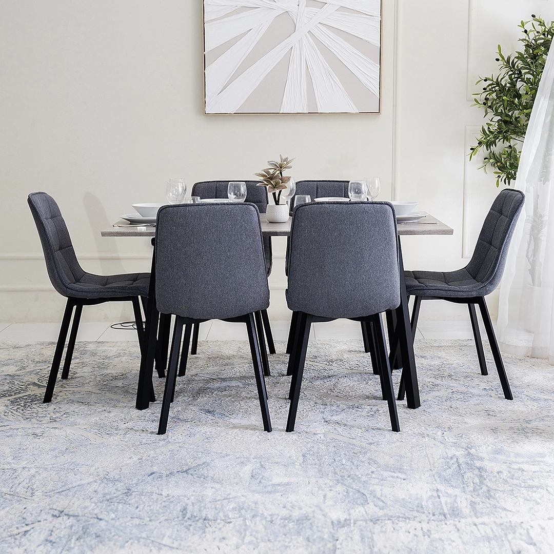Nolan 6-Seater Dining Set - Image 8