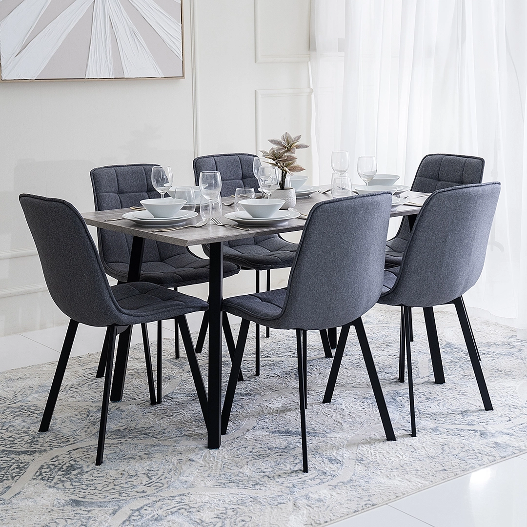 Nolan 6-Seater Dining Set - Image 9