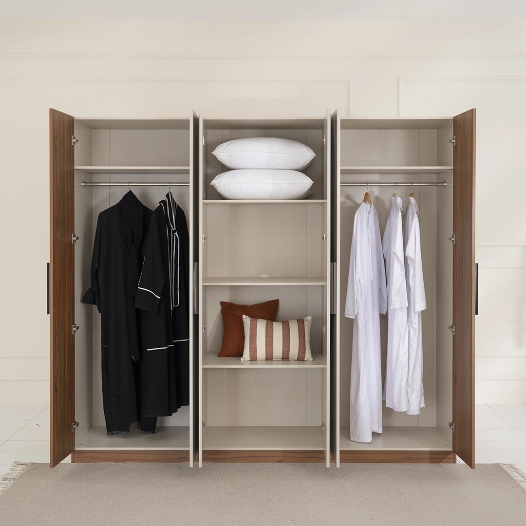 Ocean 6 Door Wardrobe - Image 4