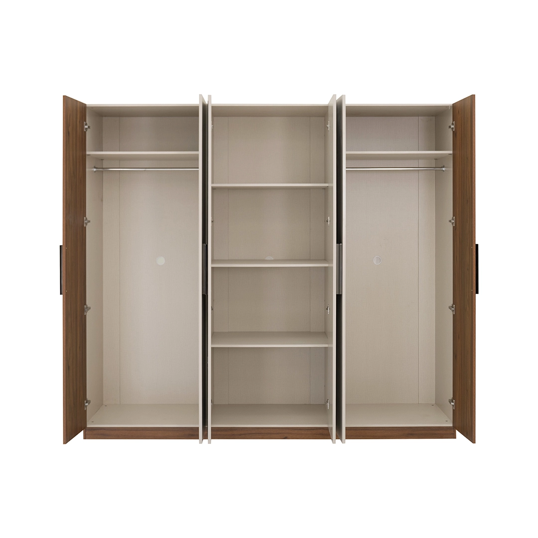 Ocean 6 Door Wardrobe - Image 3