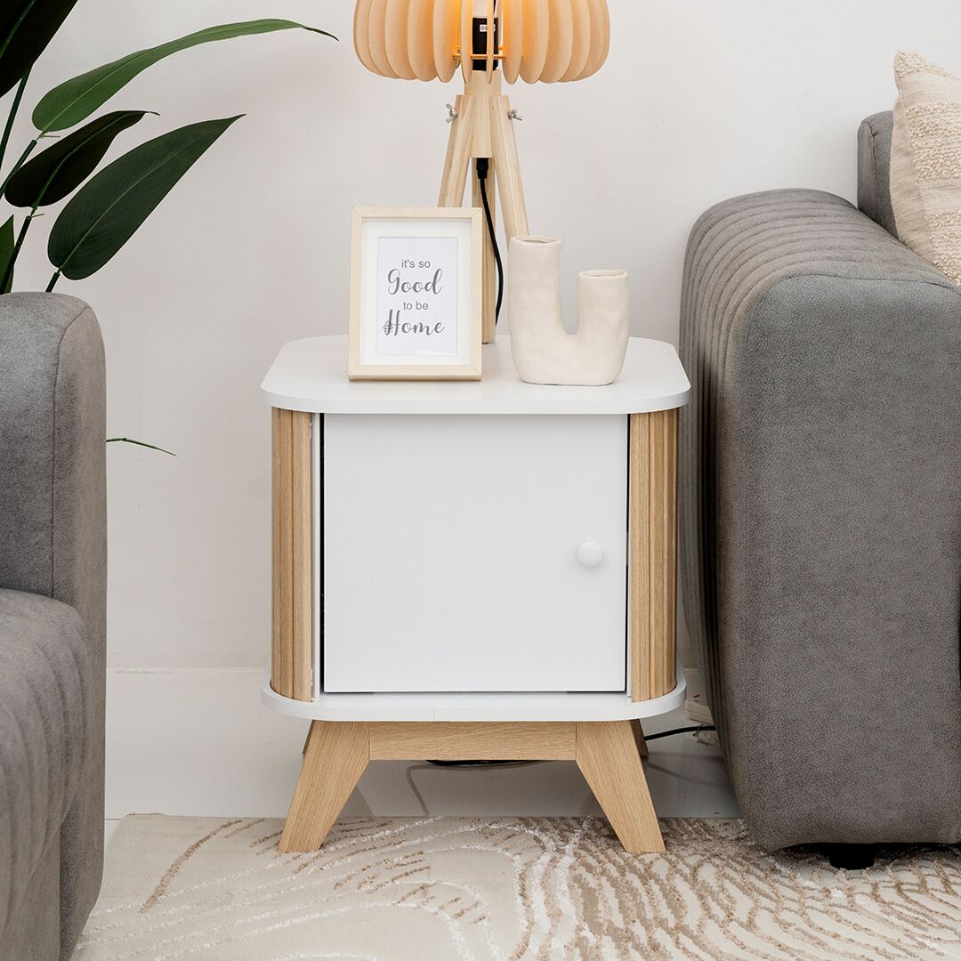 Moon End Table