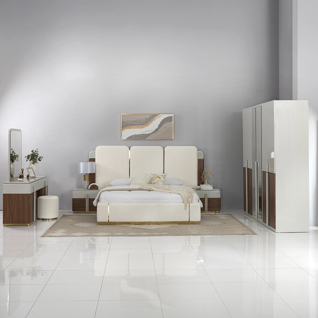 Serenity 6-Piece King Bedroom Set-180*200 cm - Image 23