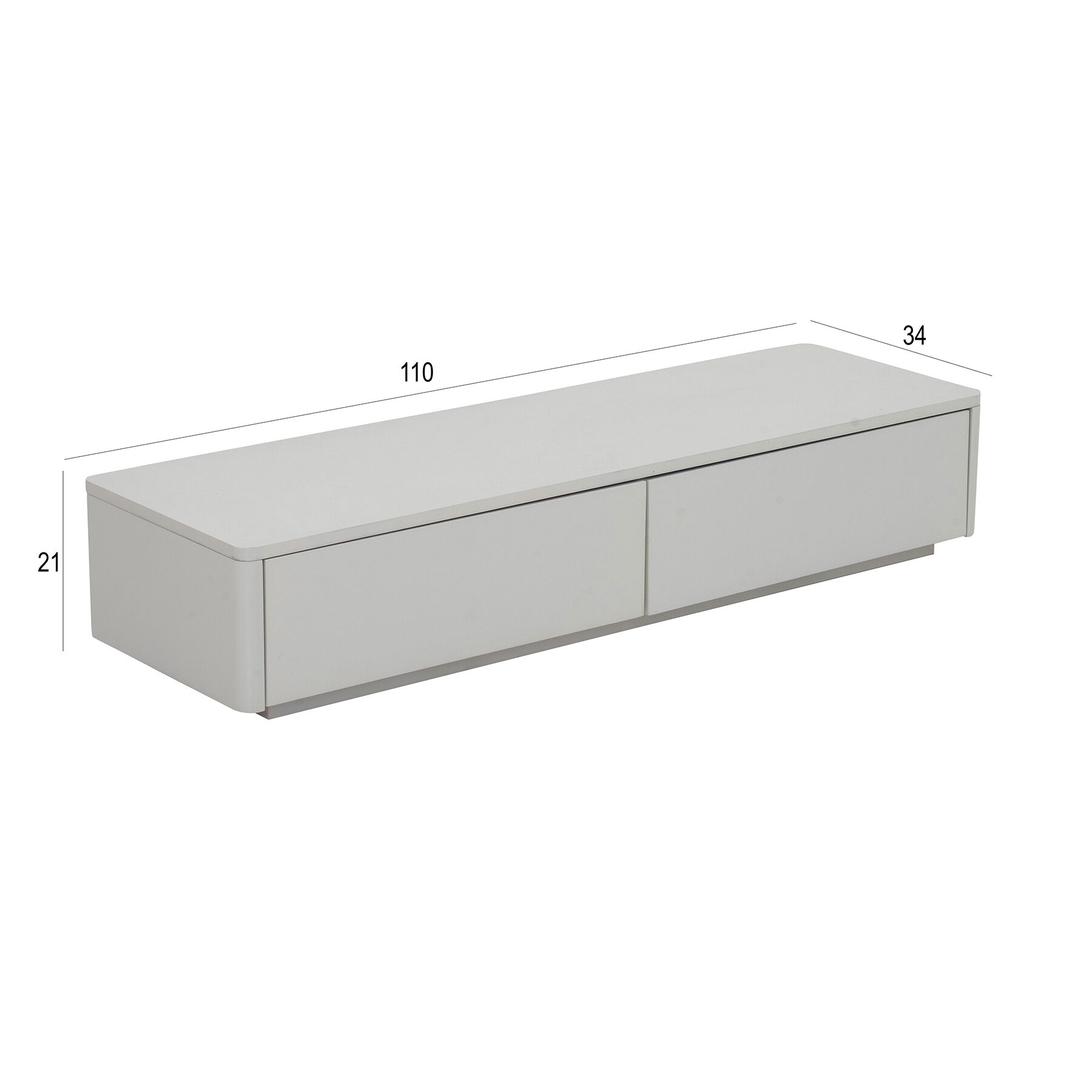 Freedo Tv Unit-Off White - Image 3