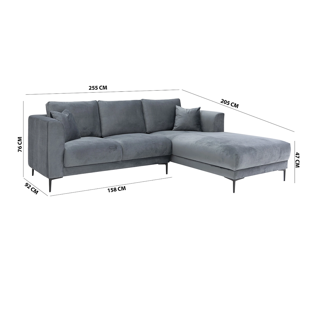 The Kinsey 3-Seater Corner Sofa - Image 2