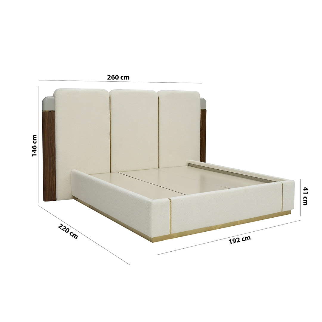 Serenity 6-Piece King Bedroom Set-180*200 cm - Image 3