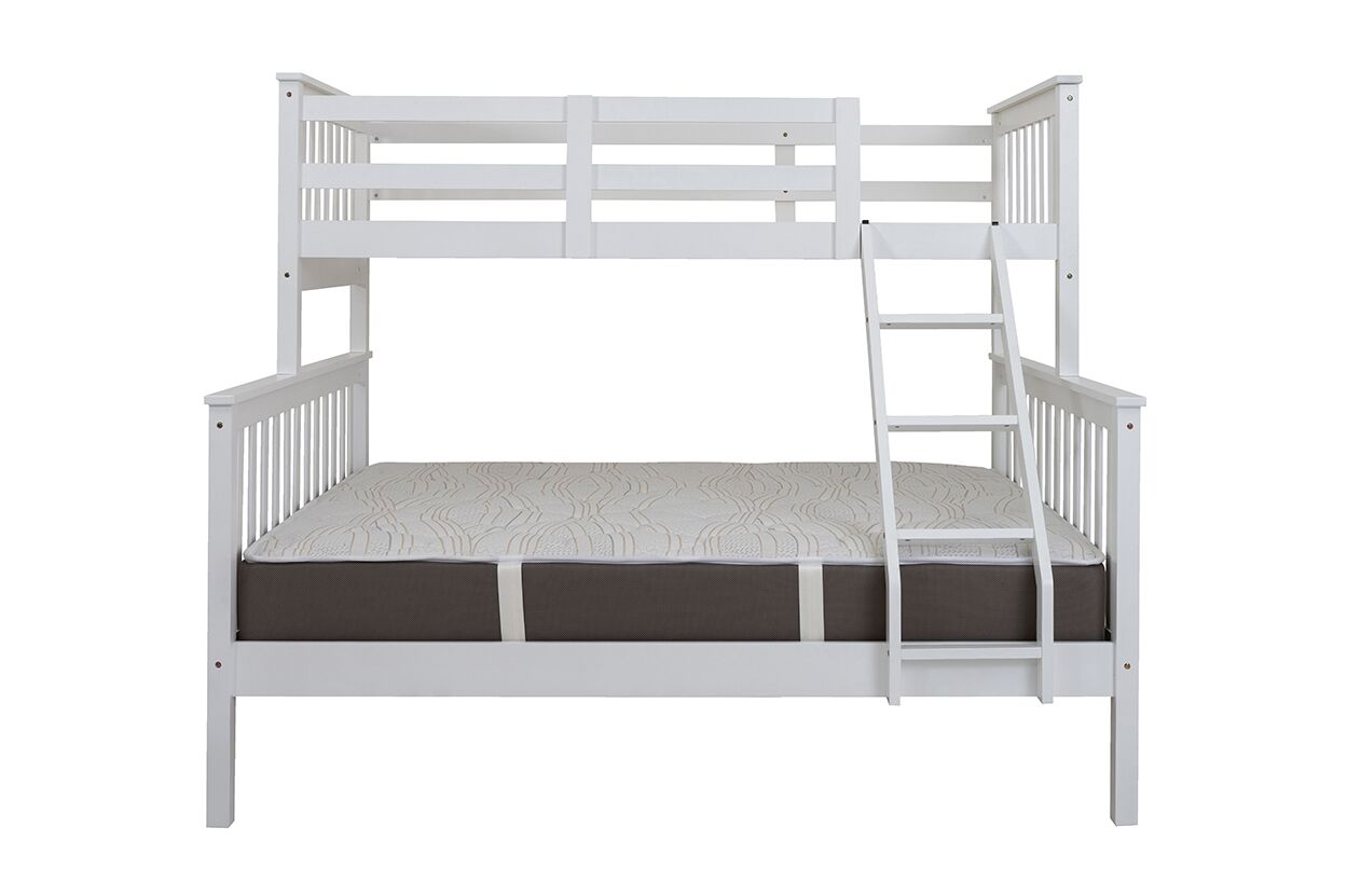 Tiber Kids Bunk Bed-150CM-White - Image 3
