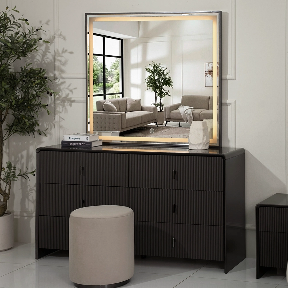 Indus 6-pcs King Bedroom Set With Hydraulic Storage-180*200cm - Image 15