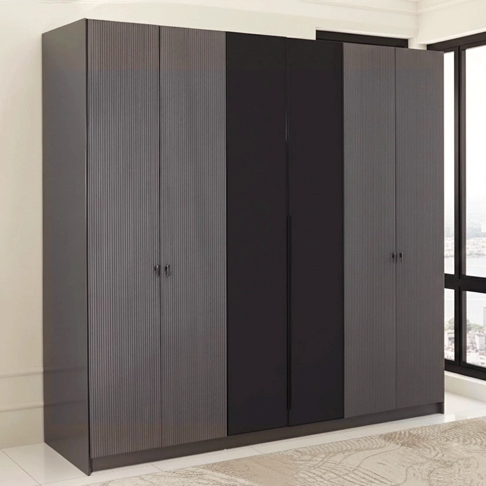Indus 6-pcs King Bedroom Set With Hydraulic Storage-180*200cm - Image 22