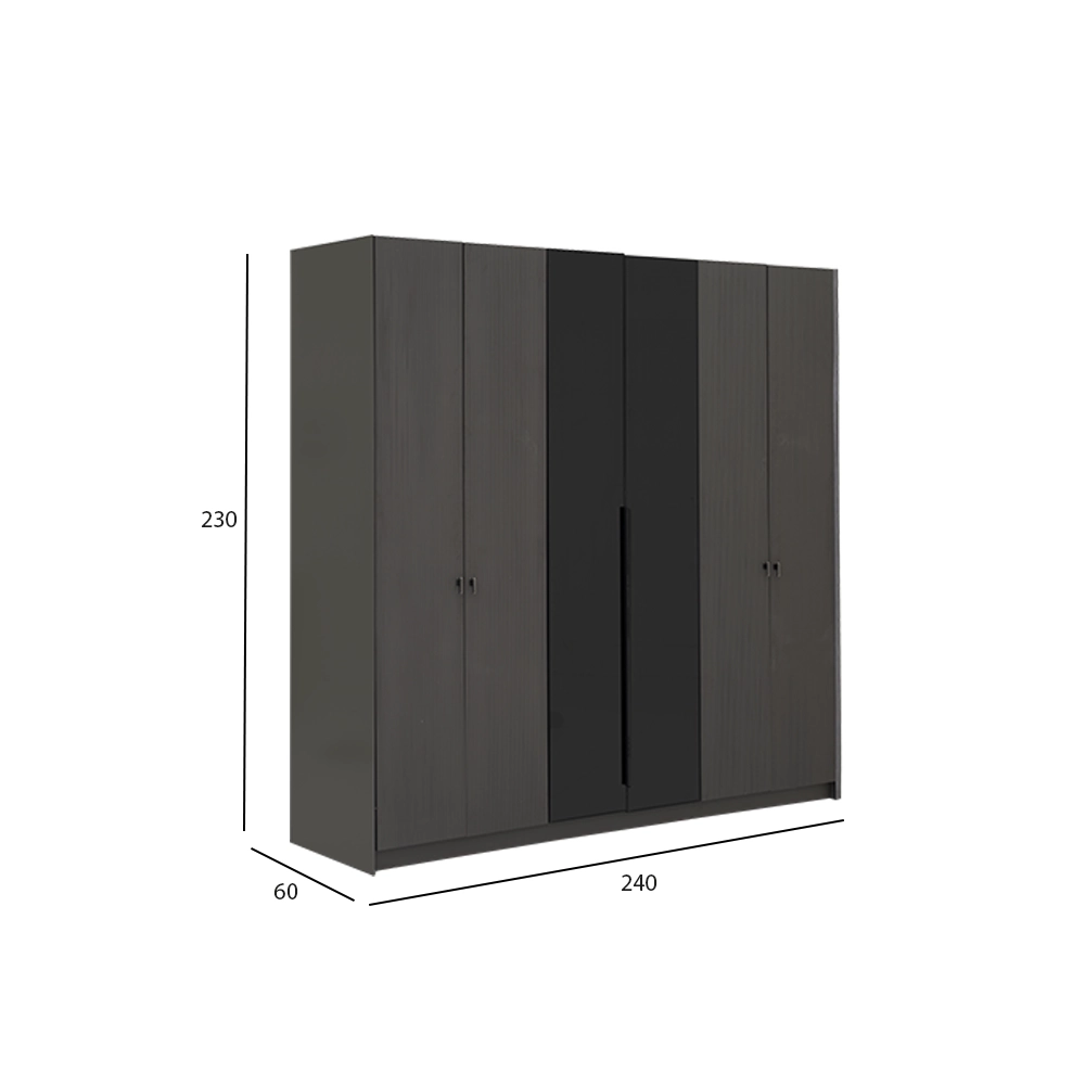Indus 6-pcs King Bedroom Set With Hydraulic Storage-180*200cm - Image 26
