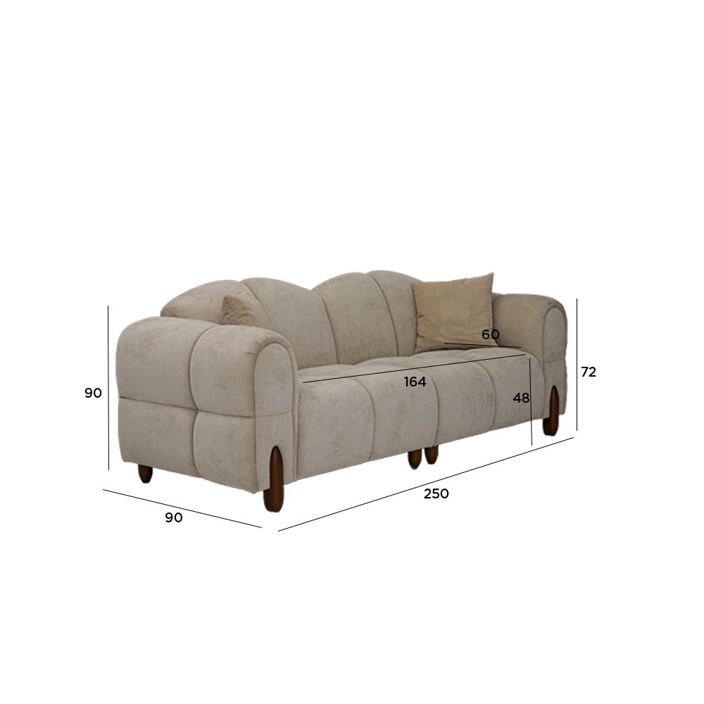 The Crest Sofa 6-Seater Sofa Set - Image 2