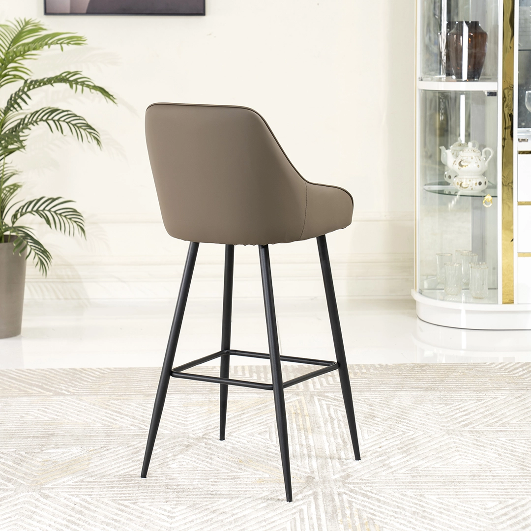 Diva Bar Chair-Khaki - Image 4