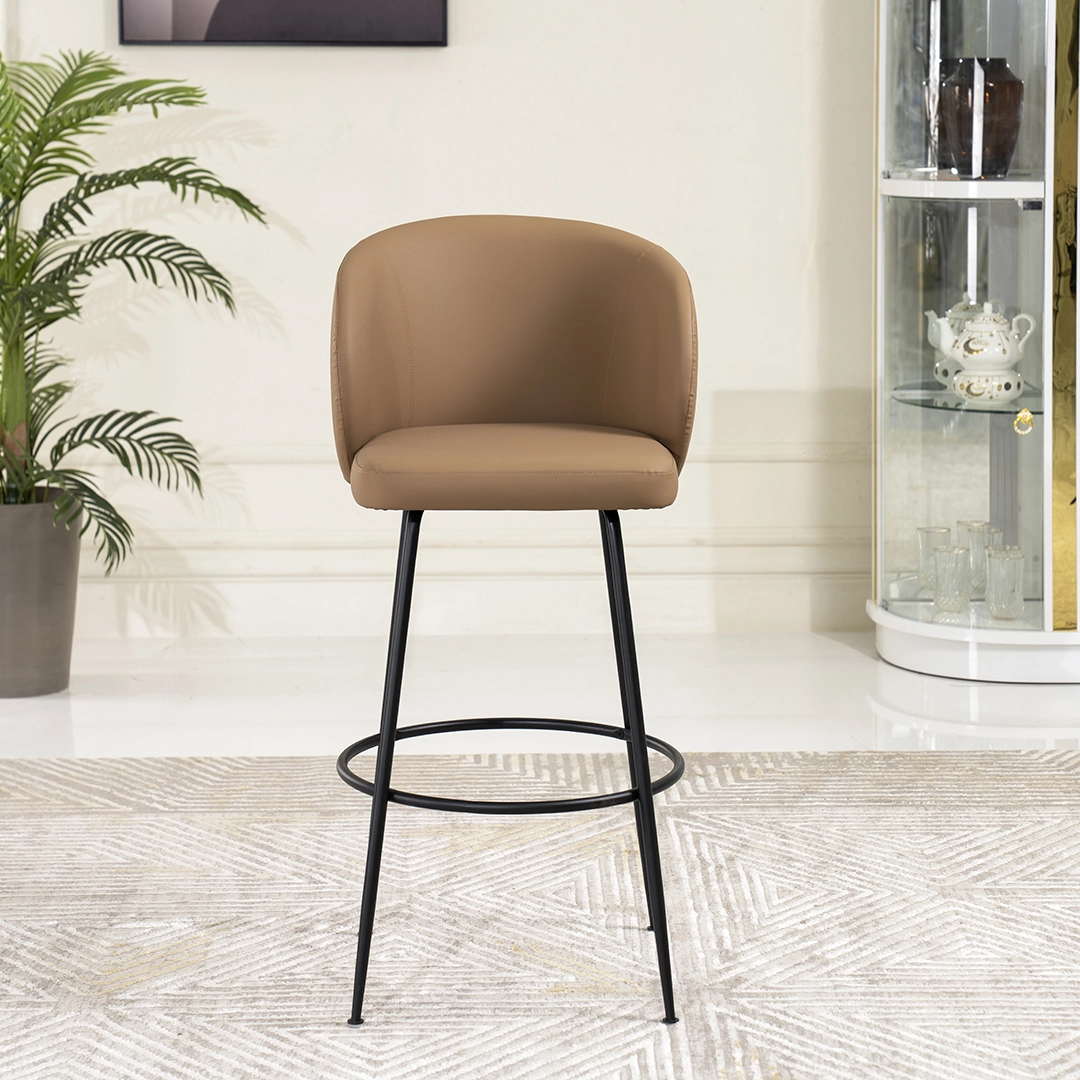 Holsted Bar Chair-Brown - Image 3