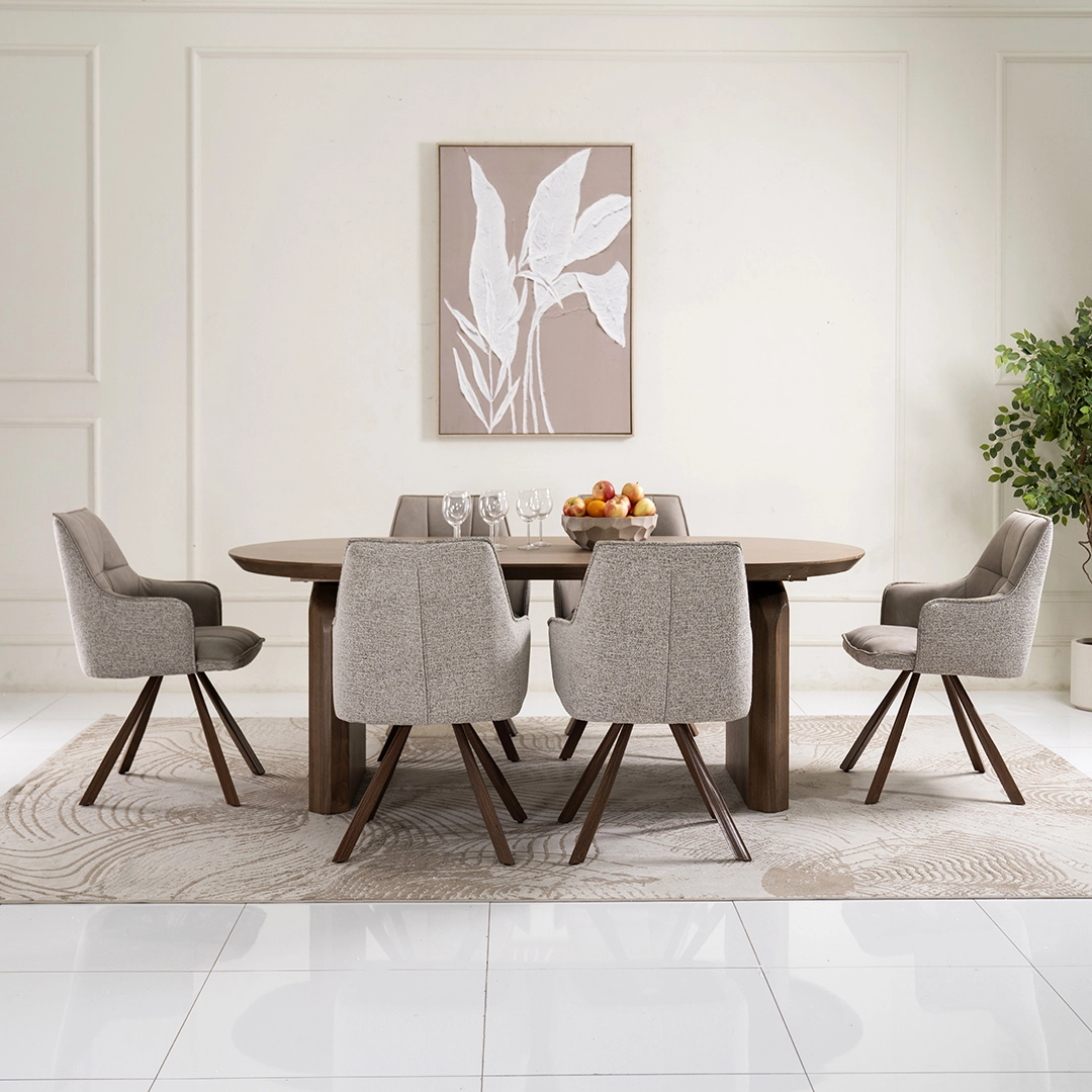 Quinn 6-Seater Dining Set - Image 4