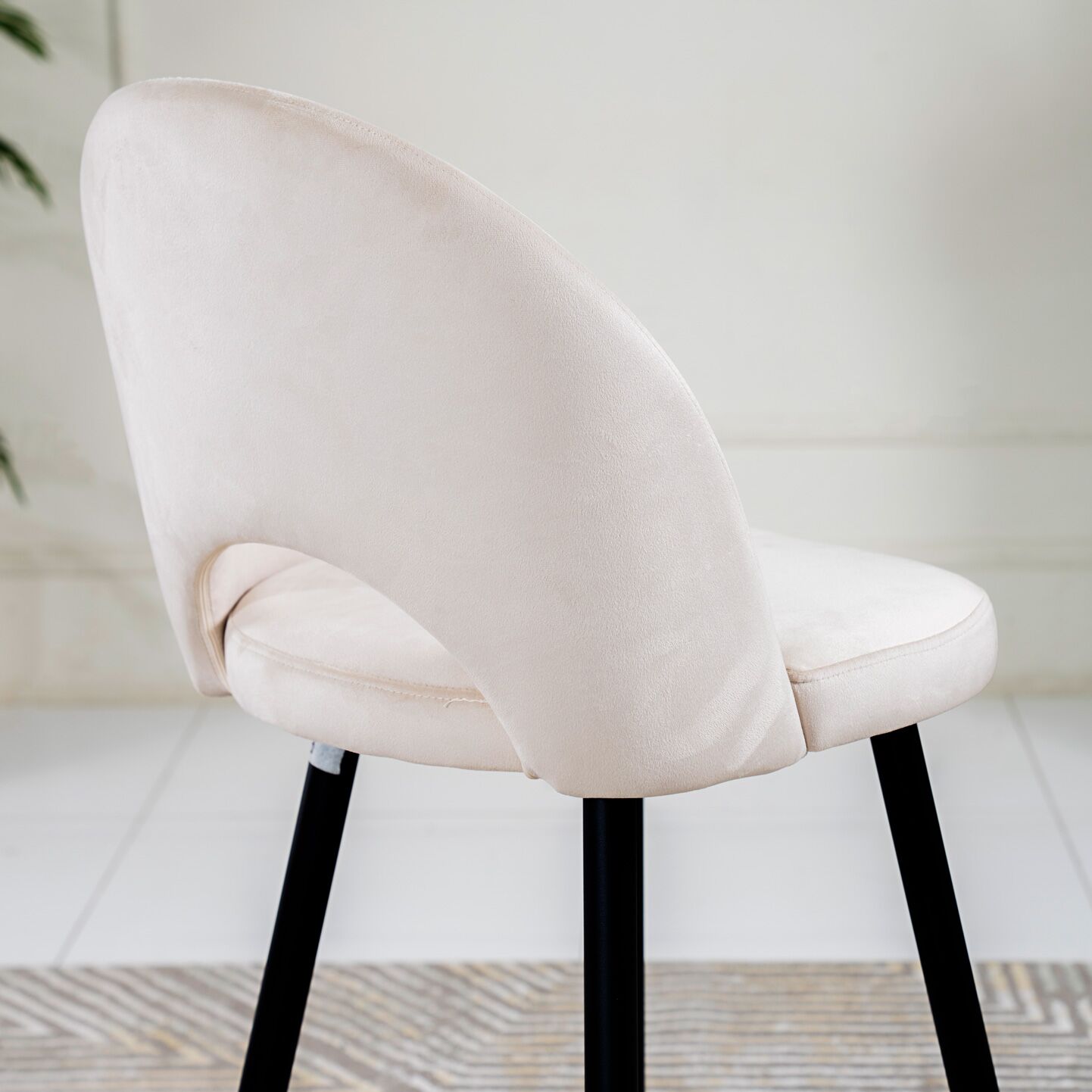 Stella Bar Chair-Beige - Image 3