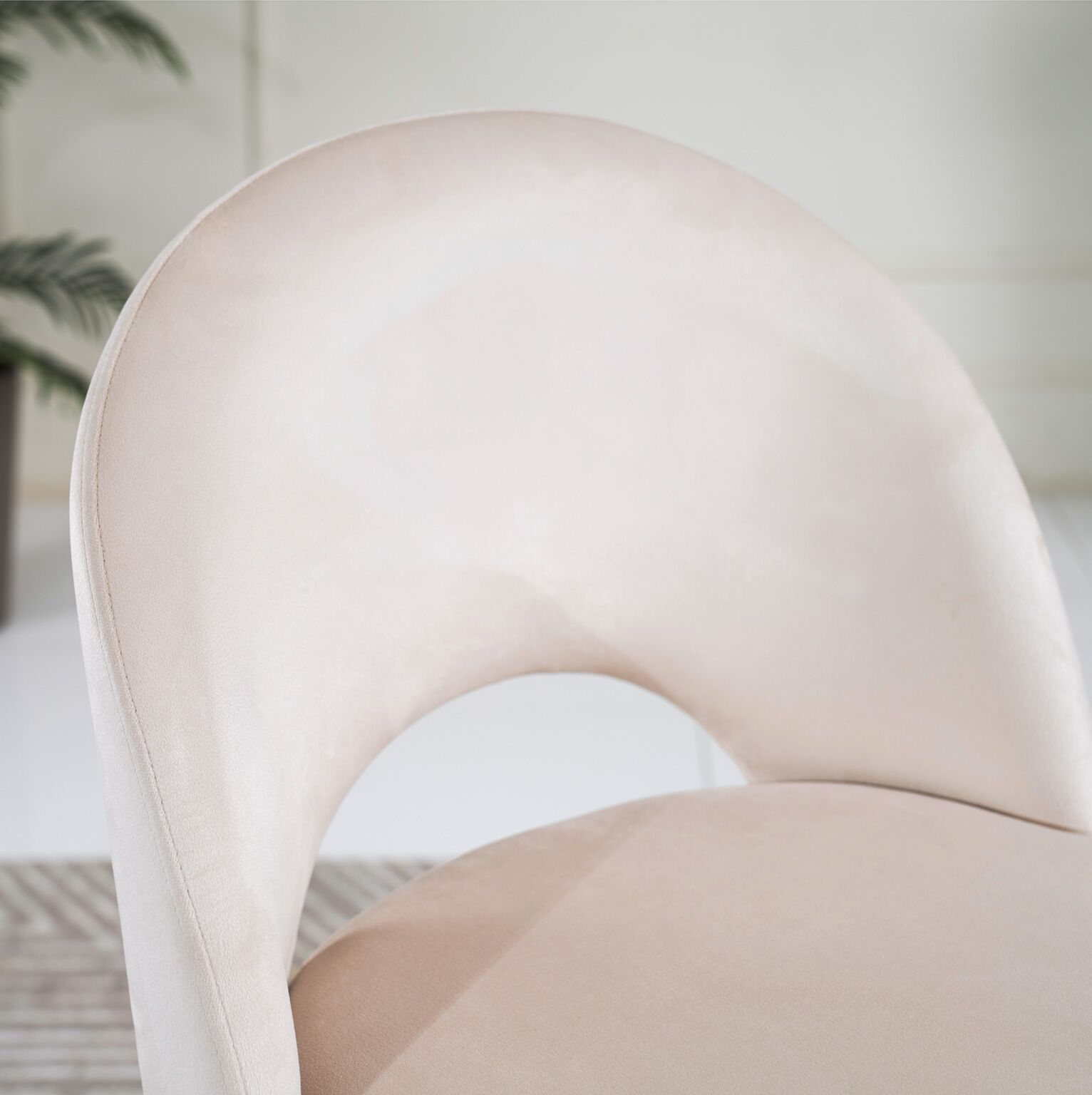 Stella Bar Chair-Beige - Image 6