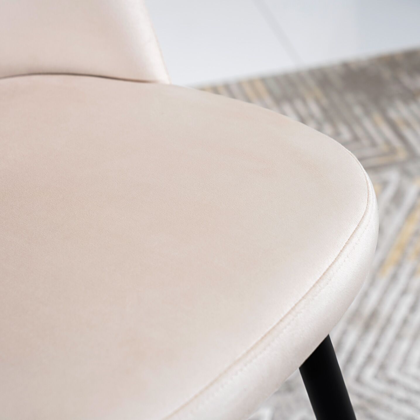 Stella Bar Chair-Beige - Image 5
