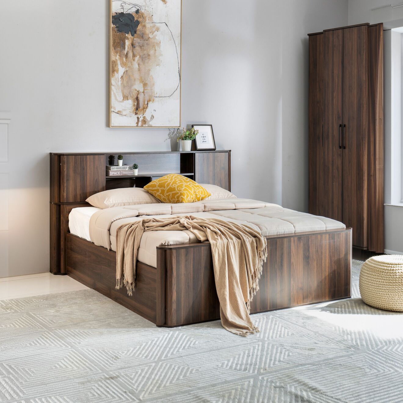 Headboard Dubai | Bed | Fabric Headboard