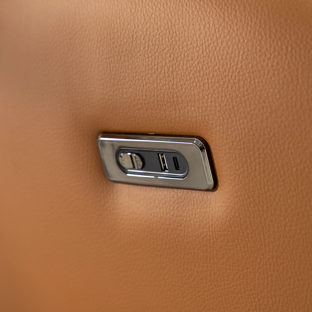 Spring Electric Recliner-Tan - Image 7