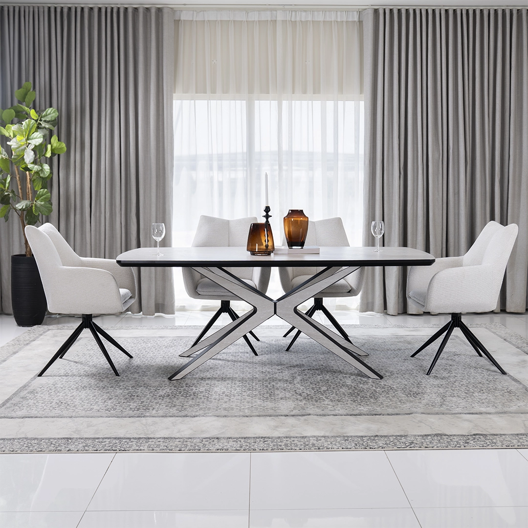Star 6-Seater Dining Set - Image 4